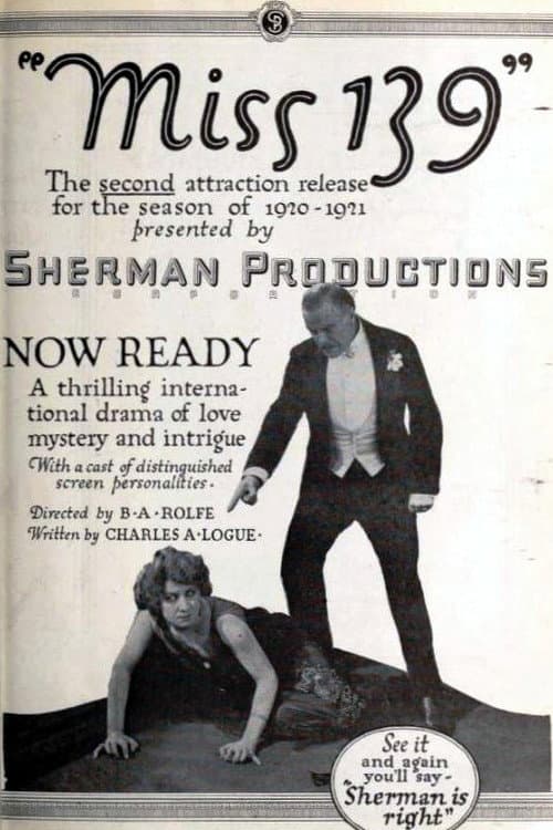 Miss 139 poster