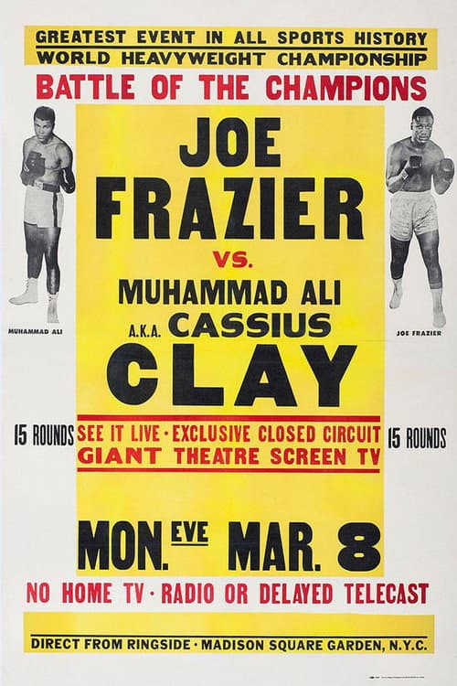 Muhammad Ali vs. Joe Frazier I poster