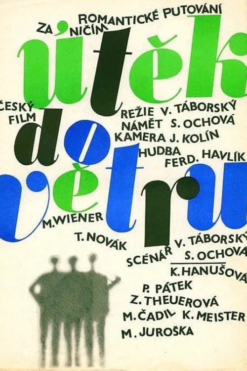 Útěk do větru poster