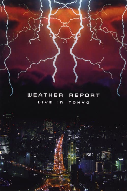 Weather Report Live In Tokyo poster