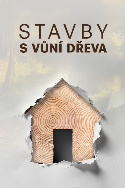Stavby s vůní dřeva poster