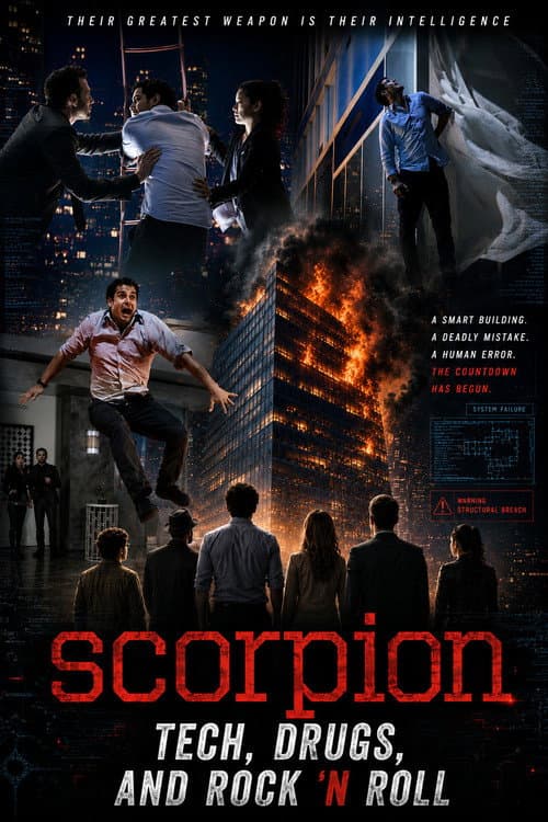 Scorpion - Tech, Drugs, and Rock 'n Roll poster