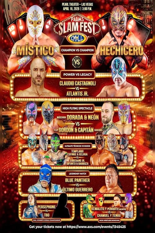CMLL at Palms Slam Fest 2026 poster
