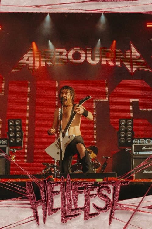 Airbourne Live at Hellfest 2025 poster