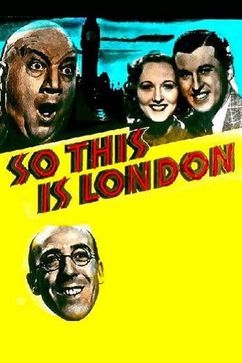 So This Is London poster