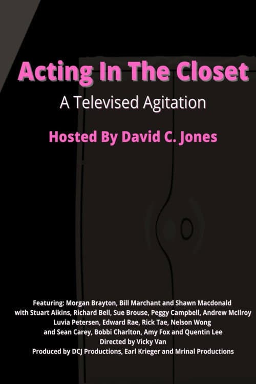 Acting in the Closet poster