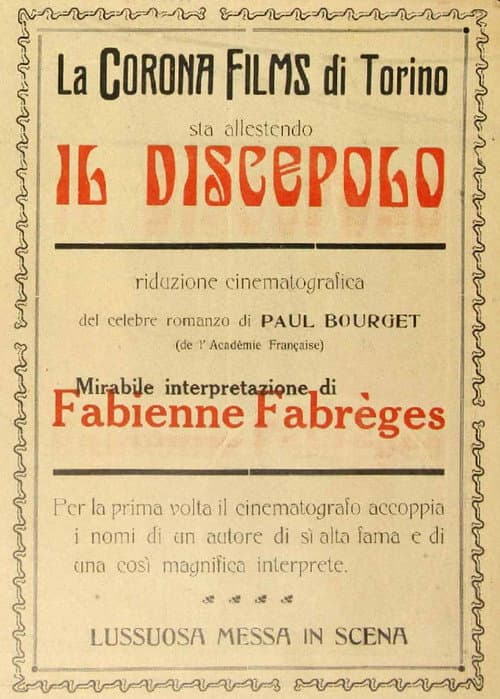 Il discepolo poster