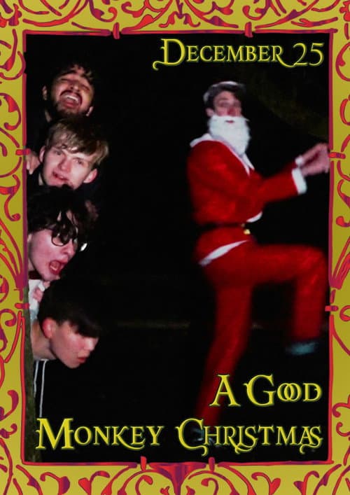A Good Monkey Christmas poster