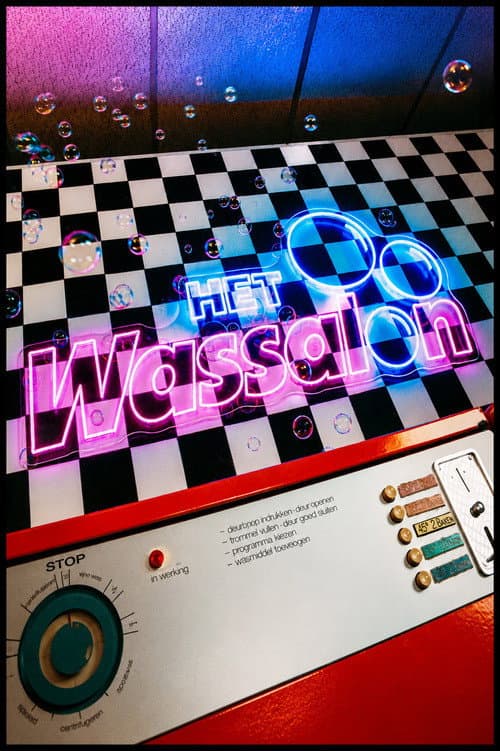 Het Wassalon poster