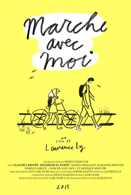 Marche avec moi poster