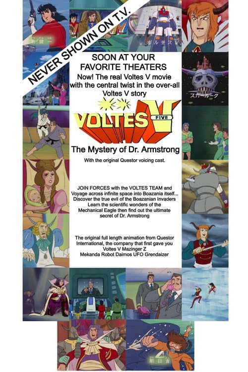 Voltes 5 - The Mystery of Dr Armstrong poster