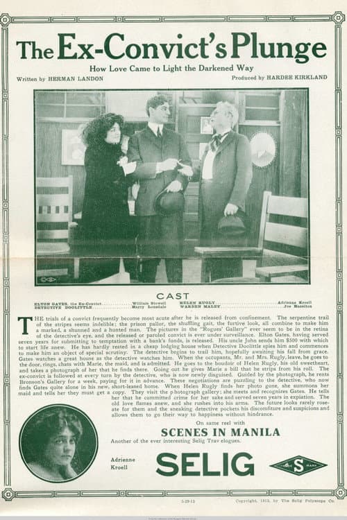 The Ex-Convict's Plunge poster