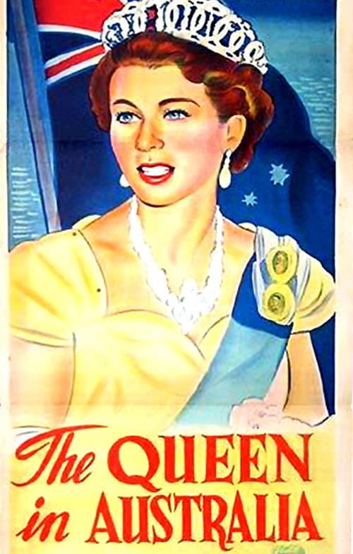 The Queen in Australia poster