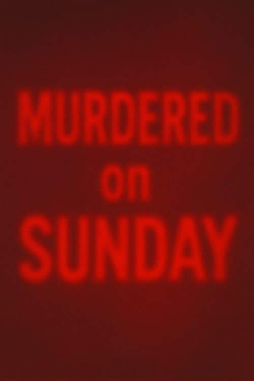 Murdered on Sunday poster