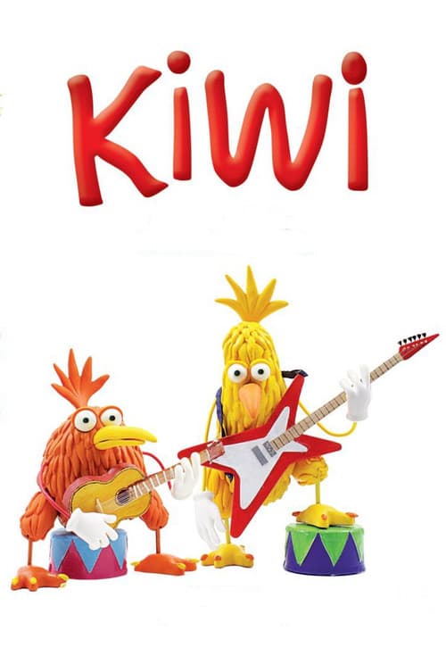 Let's play English with kiwi poster