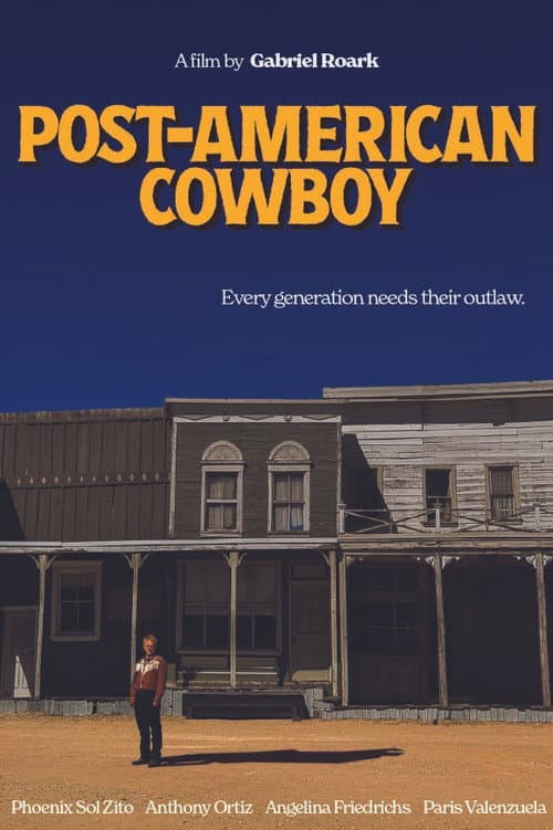 Post-American Cowboy poster
