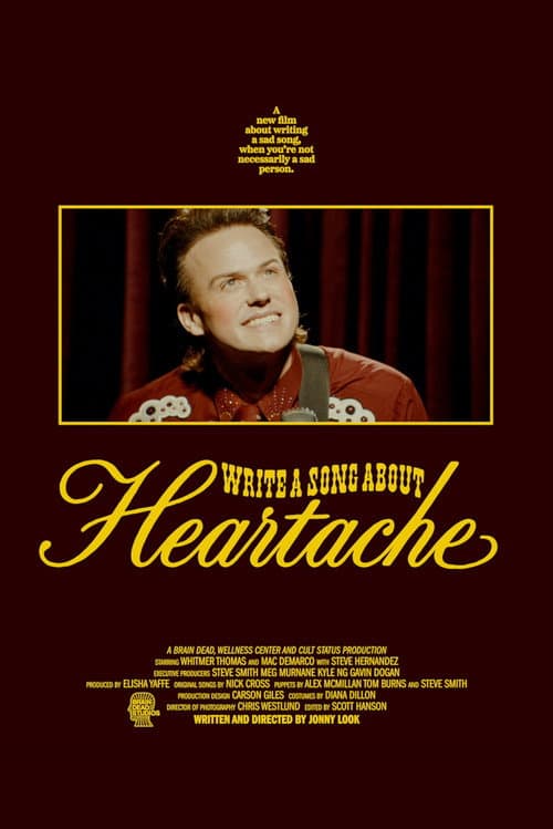 Write a Song About Heartache poster