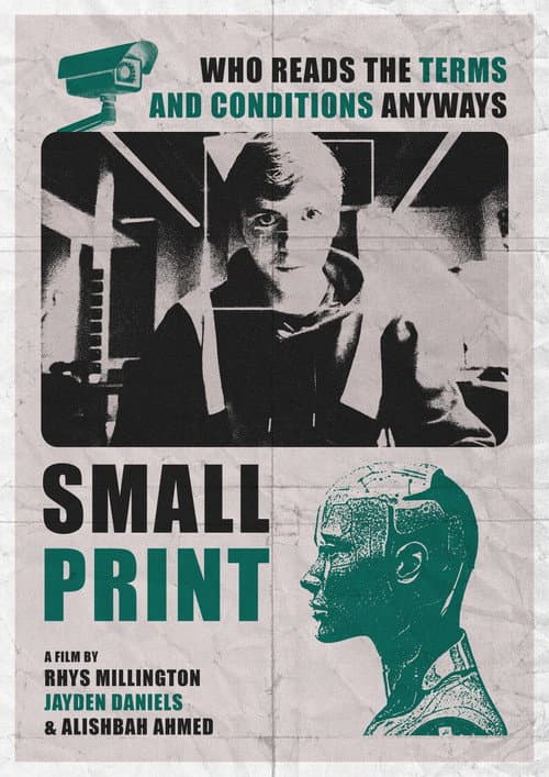 SMALL PRINT poster