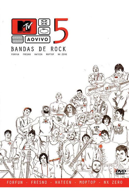 MTV Ao Vivo: 5 Bandas De Rock poster