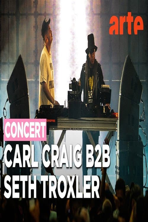 Carl Craig B2B Seth Troxler @ Nuits Sonores 2026 poster