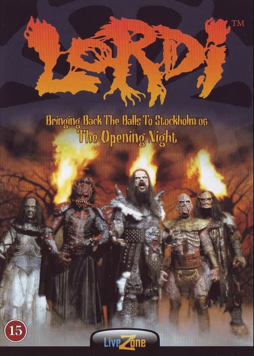 Lordi - Bringing back the balls to Stockholm og The opening night poster