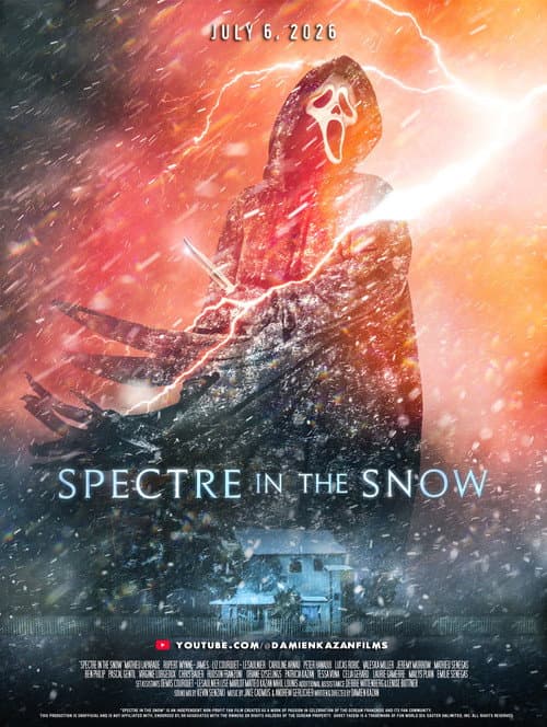 Spectre in the Snow - Scream poster