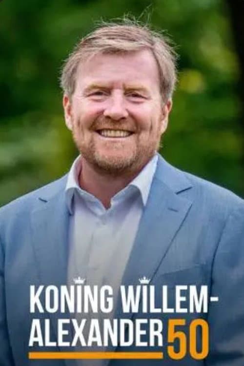 Koning Willem-Alexander 50 poster