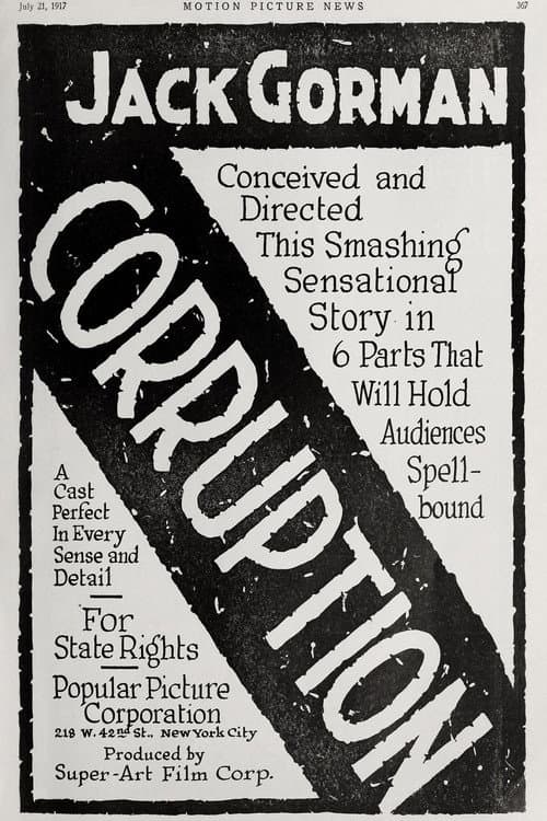Corruption poster