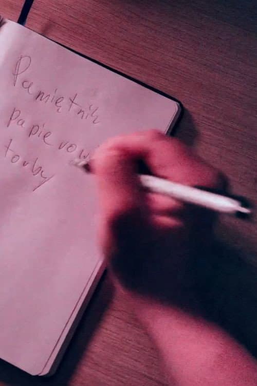 Pamiętnik papierowej torby poster