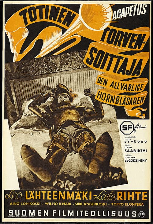 Totinen torvensoittaja poster