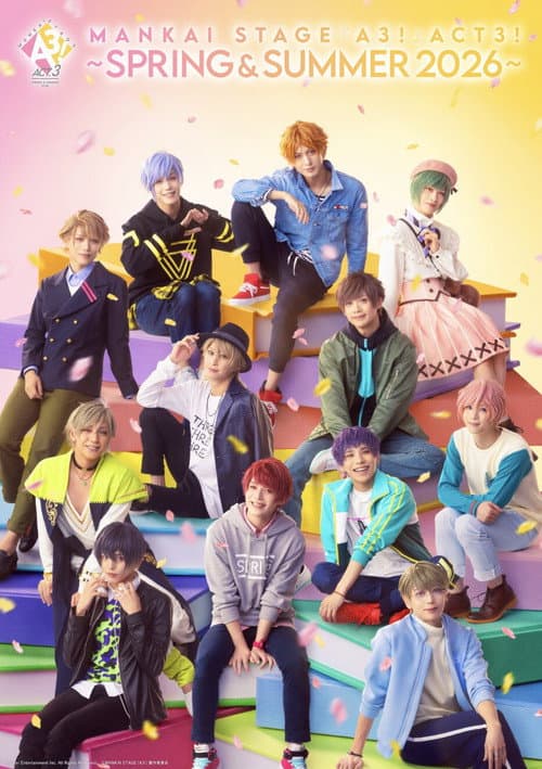 MANKAI STAGE『A3!』ACT3! ～SPRING ＆ SUMMER 2026～ poster