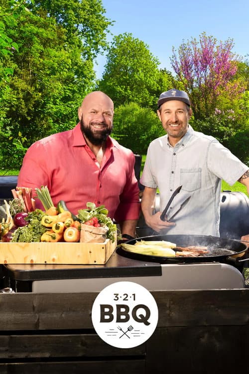 3, 2, 1 BBQ poster