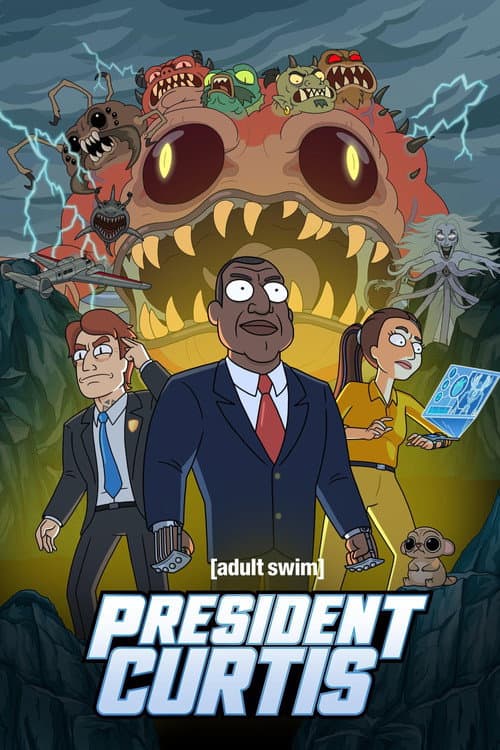 President Curtis poster