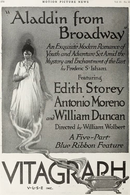 Aladdin from Broadway poster