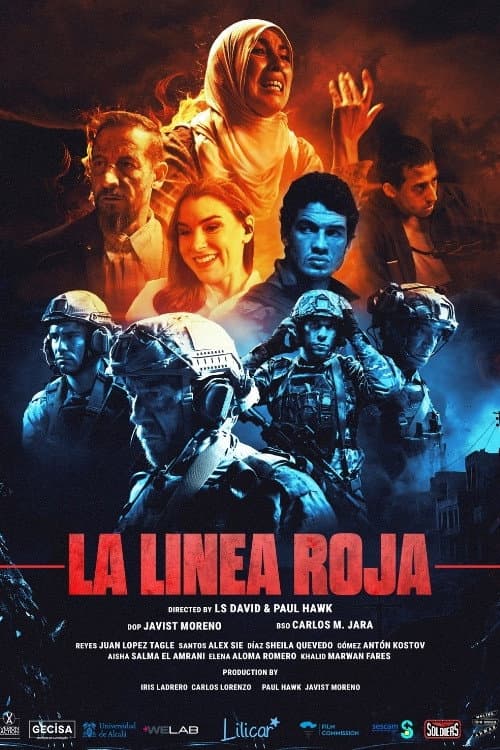 La línea roja poster