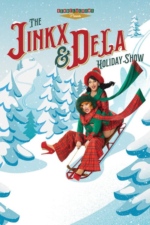 The Jinkx and DeLa Holiday Show 2025 poster
