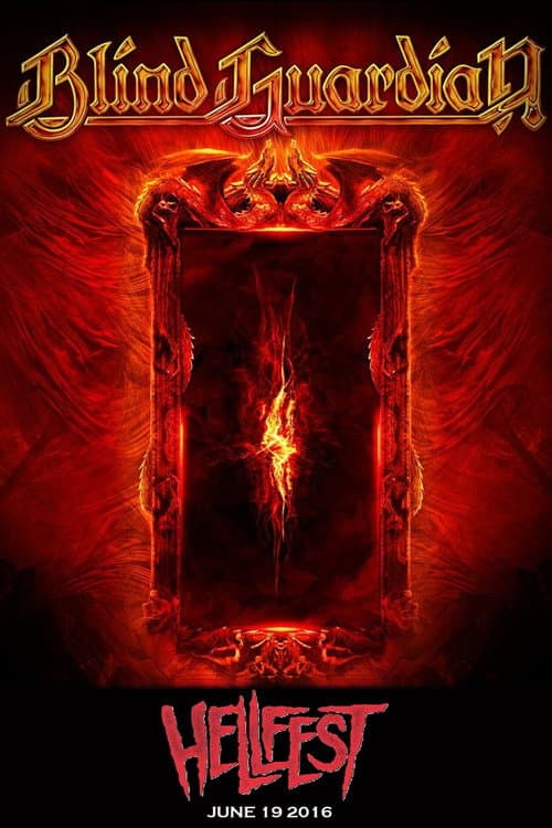 Blind Guardian Hellfest poster