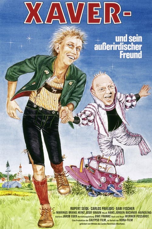 Xaver und sein außerirdischer Freund poster