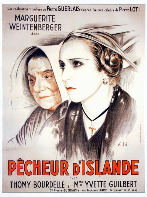 Iceland Fisherman poster