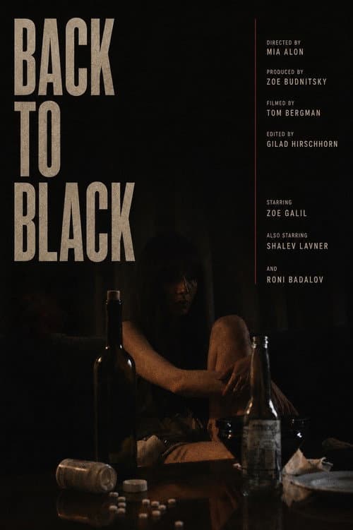 Back To Black poster