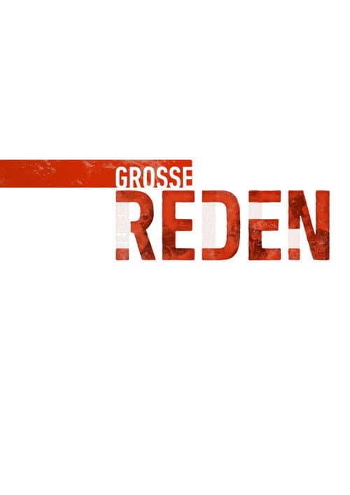 Große Reden poster