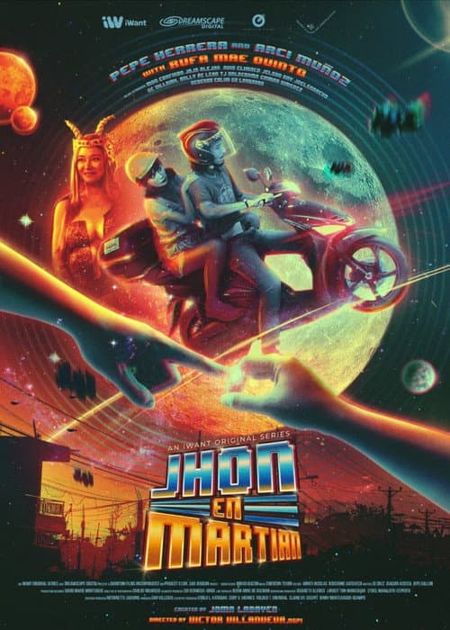 Jhon en Martian poster