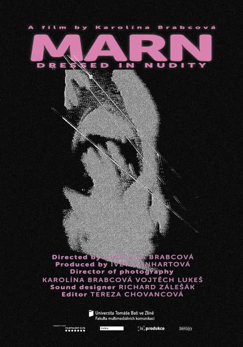 MARN, dressed in nudity poster