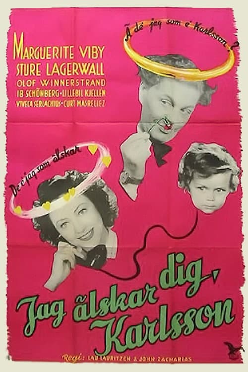 I Love You Karlsson poster