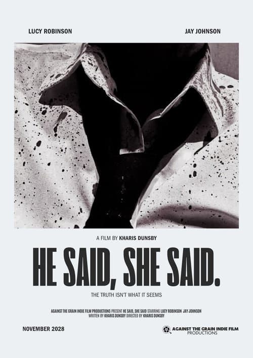 He Said, She Said poster