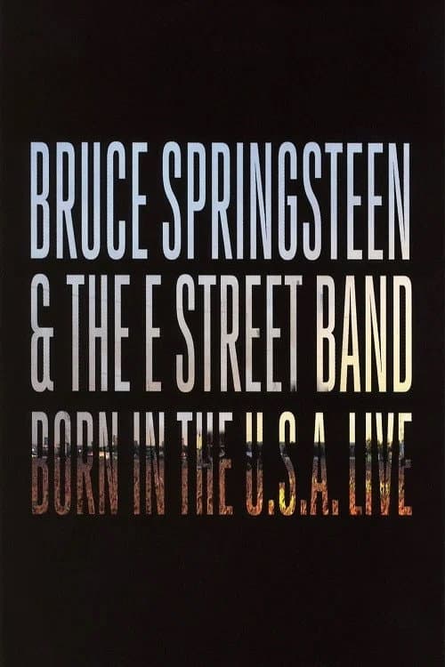 Bruce Springsteen & The E Street Band: Born in the U.S.A. Live in London 2013 poster