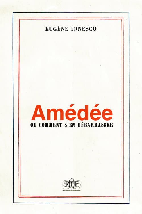 Amédée ou comment s'en débarrasser poster