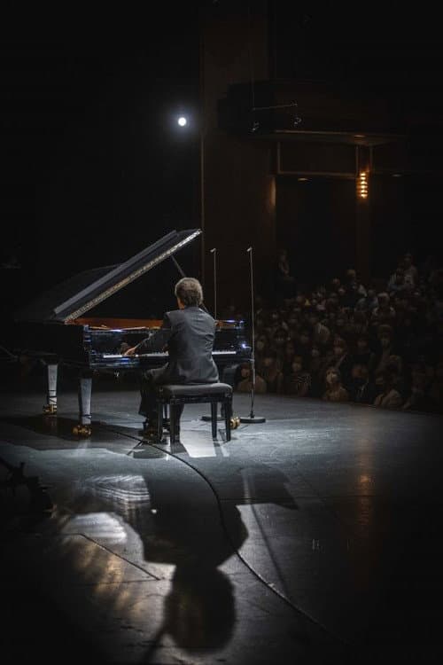 Kissin performs Gershwin, Berg and Chopin Salzburg Festival 2021 poster