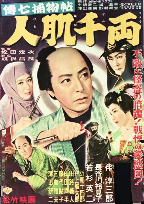 Denshichi Torimonocho: Senryo Human Skin poster