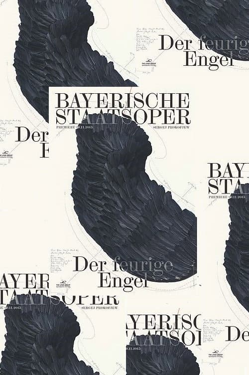 The Fiery Angel - Bayerische Staatsoper poster